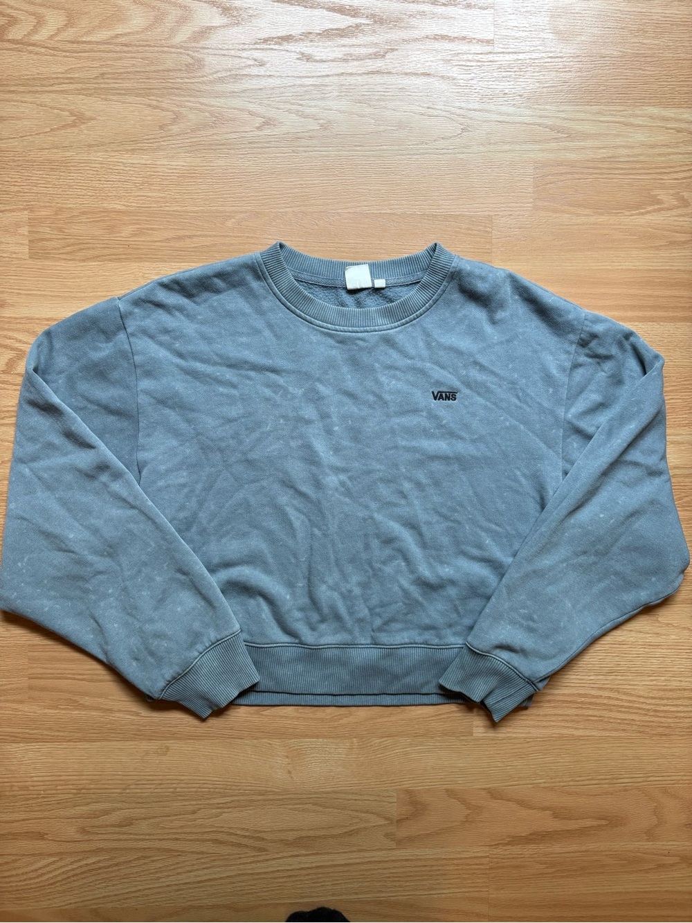 Vans Concrete Wash Boxy Pullover Crew